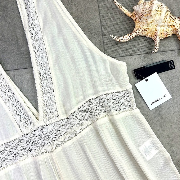 🔆O’NEILL🔆 SANDE JUMPSUIT COVER UP ROMPER BEAUTIFUL COMFY - Picture 13 of 16